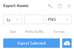 Common export settings