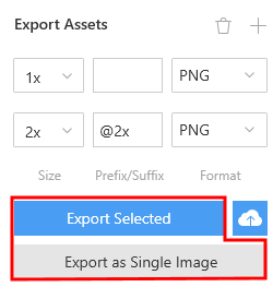 Exporting multiple objects